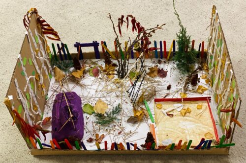 Praca dzieci z przedszkola - nagrodzona w Jesiennym konkursie 2025