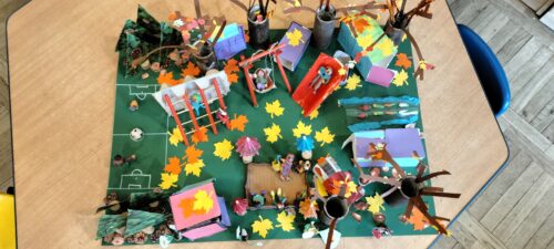 Praca dzieci z przedszkola - nagrodzona w Jesiennym konkursie 2025