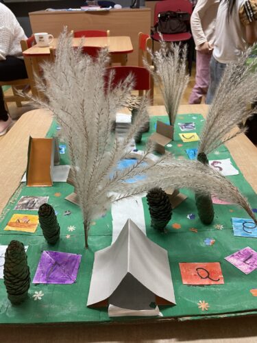 Praca dzieci z przedszkola - nagrodzona w Jesiennym konkursie 2025