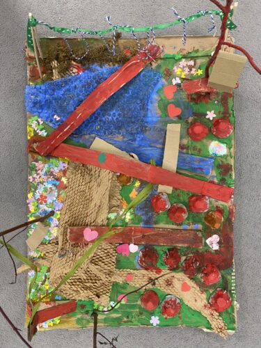 Praca dzieci z przedszkola - nagrodzona w Jesiennym konkursie 2025