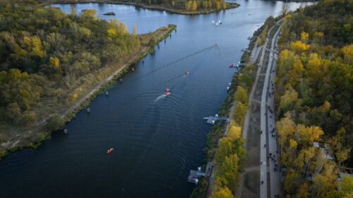 Kajaki na Kanale Żerańskim i Park Żerański
